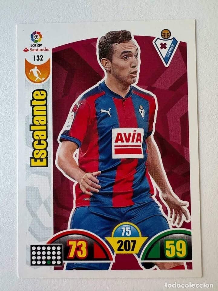 Sammelleidenschaft Sport: Escalante Eibar 132 Adrenalyn 2017-18
