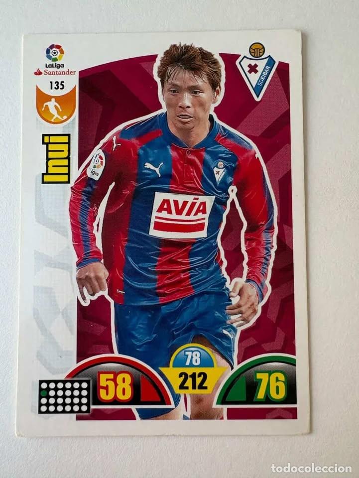 Sammelleidenschaft Sport: Inui Eibar 135 Adrenalyn 2017-18