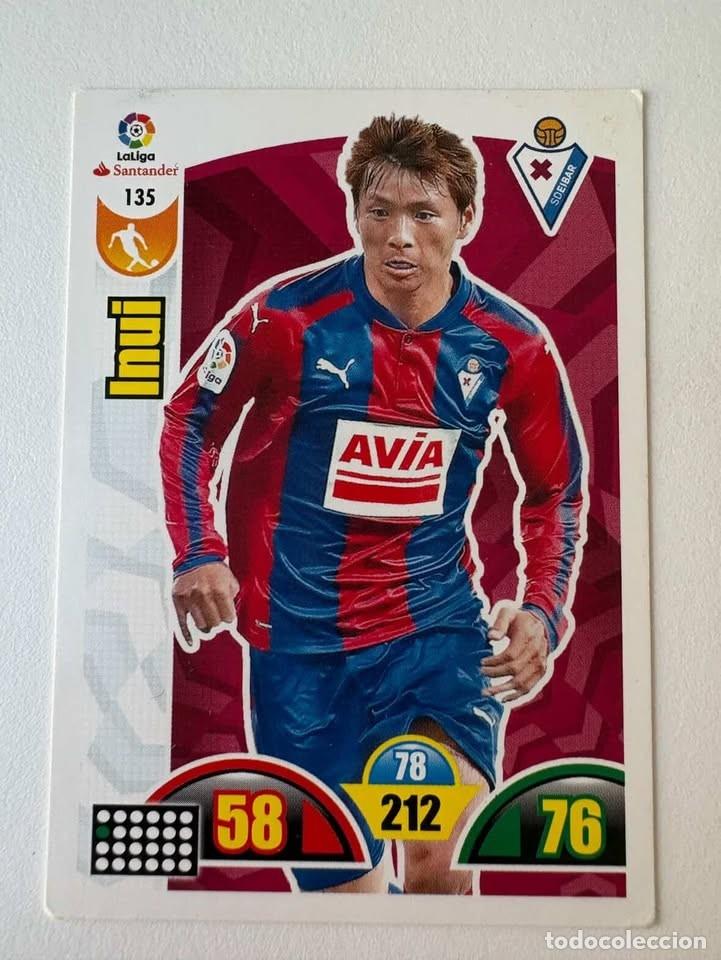 Sammelleidenschaft Sport: Inui Eibar 135 Adrenalyn 2017-18