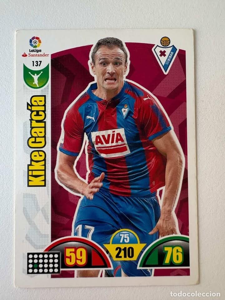 Sammelleidenschaft Sport: Kike Garc&iacute;a Eibar 137 Adrenalyn 2017-18