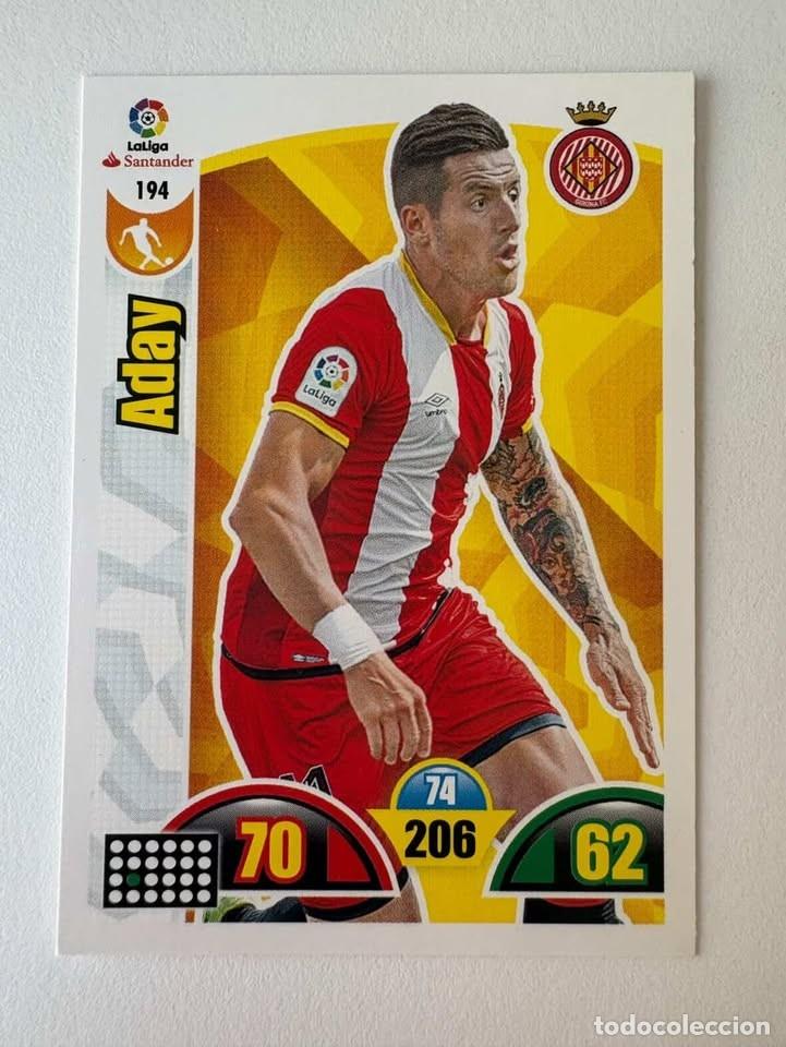 Coleccionismo deportivo: Aday Girona 194 Adrenalyn 2017-18