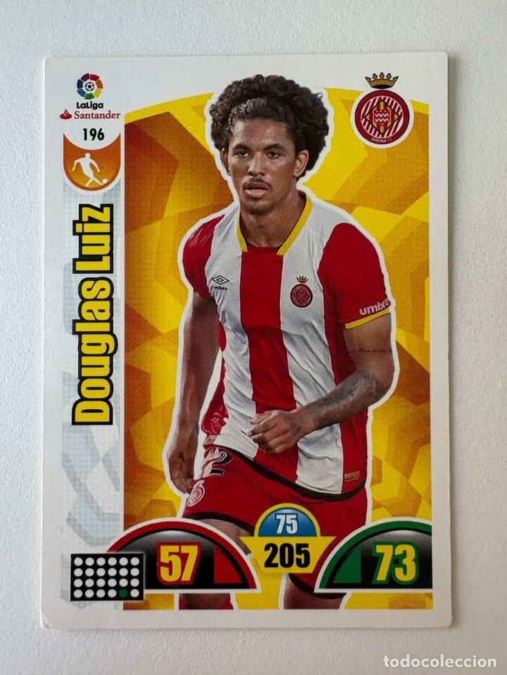 Coleccionismo deportivo: Douglas Luiz Girona 196 Adrenalyn 2017-18