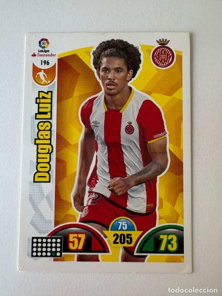 Coleccionismo deportivo: Douglas Luiz Girona 196 Adrenalyn 2017-18