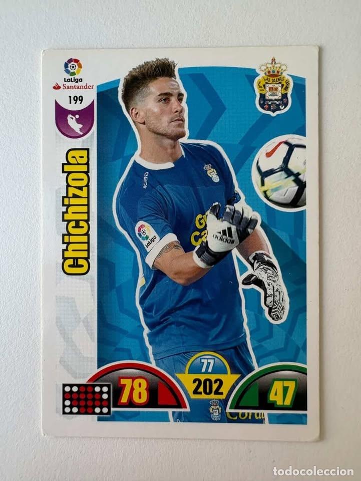 Coleccionismo deportivo: Chichizola Las Palmas 199 Adrenalyn 2017-18