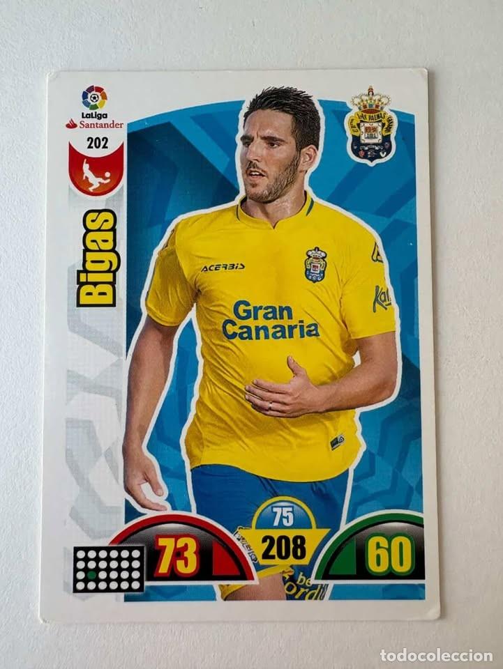 Coleccionismo deportivo: Bigas Las Palmas 202 Adrenalyn 2017-18