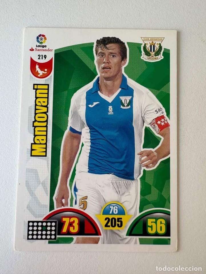 Coleccionismo deportivo: Mantovani Legan&eacute;s 219 Adrenalyn 2017-18