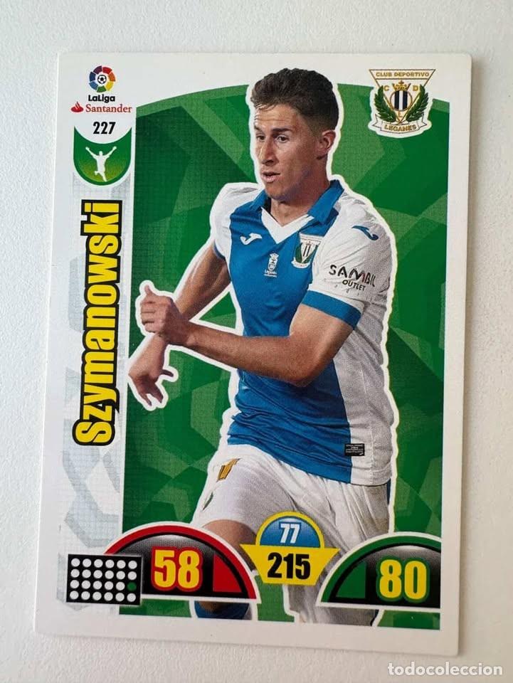 Coleccionismo deportivo: Szymanowski Legan&eacute;s 227 Adrenalyn 2017-18