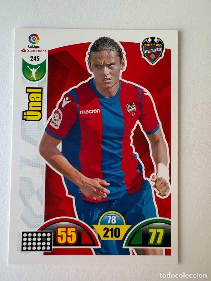 Coleccionismo deportivo: &Uuml;nal Levante 245 Adrenalyn 2017-18
