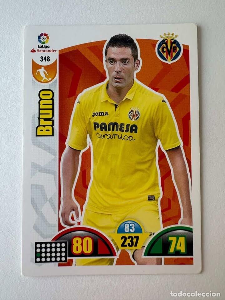 Coleccionismo deportivo: Bruno Villareal 348 Adrenalyn 2017-18