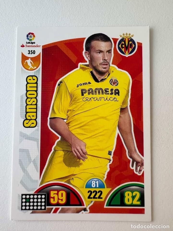 Coleccionismo deportivo: Sansone Villareal 350 Adrenalyn 2017-18