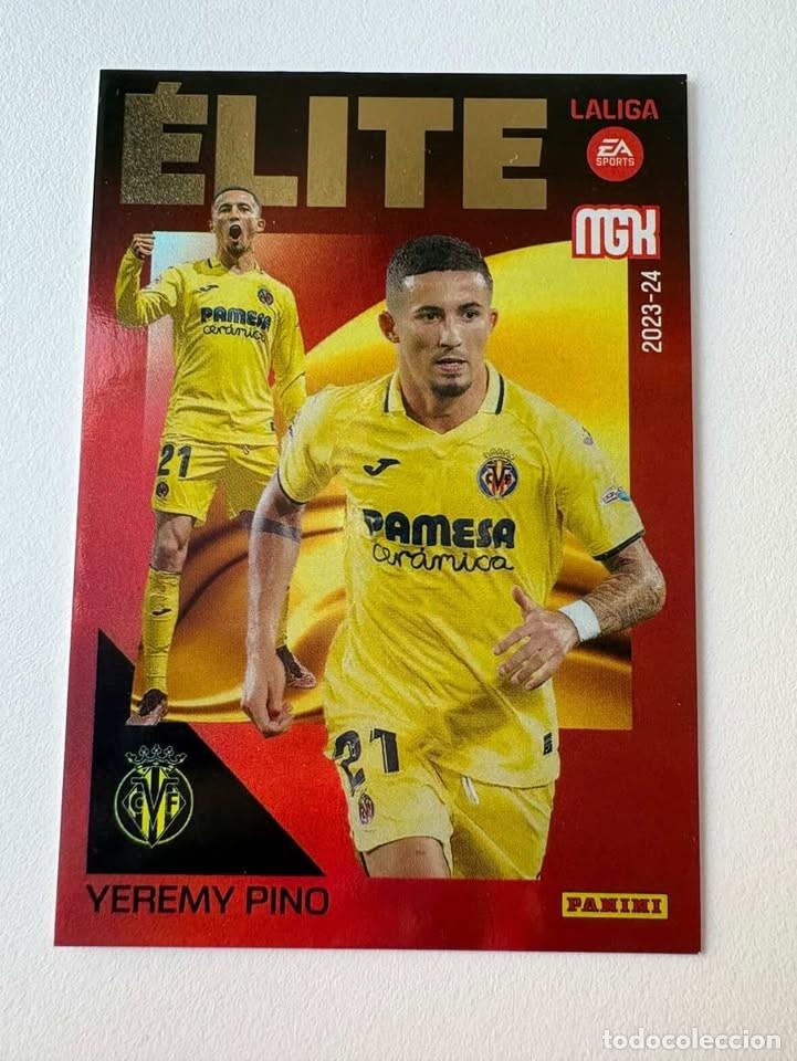 Coleccionismo deportivo: Yeremy Pino &Eacute;lite Villareal 17 Megacracks 2023-24