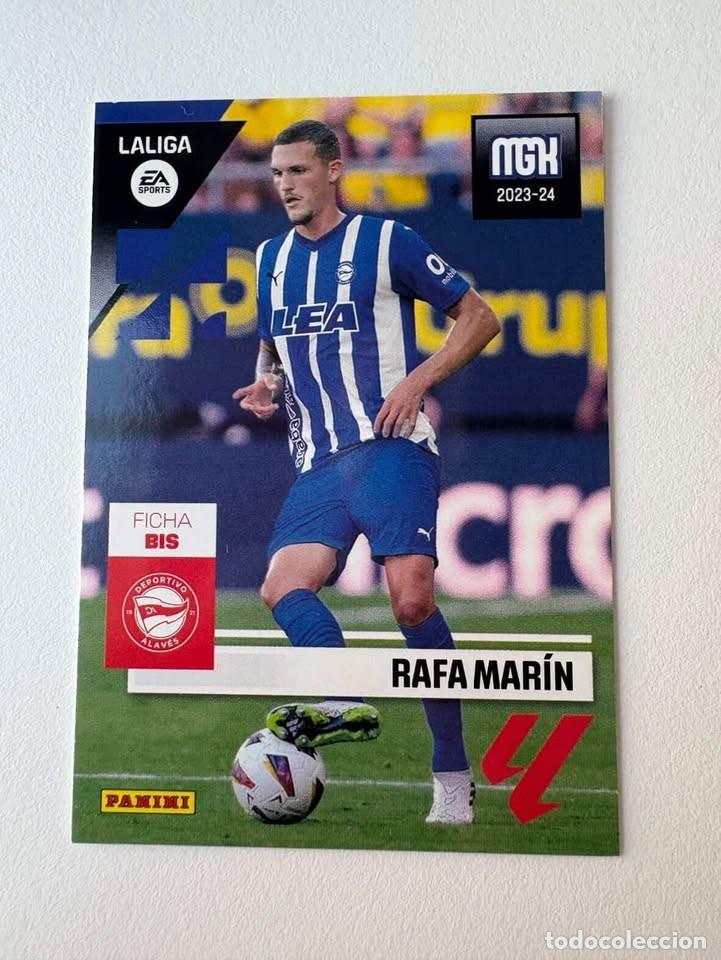 Coleccionismo deportivo: Rafa Mar&iacute;n Ficha Bis Alav&eacute;s 22bis Megacracks 2023-24