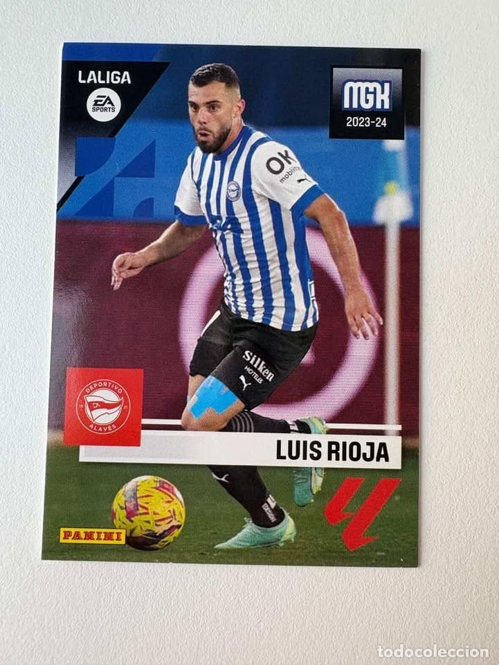 Coleccionismo deportivo: Luis Rioja Alav&eacute;s 33 Megacracks 2023-24