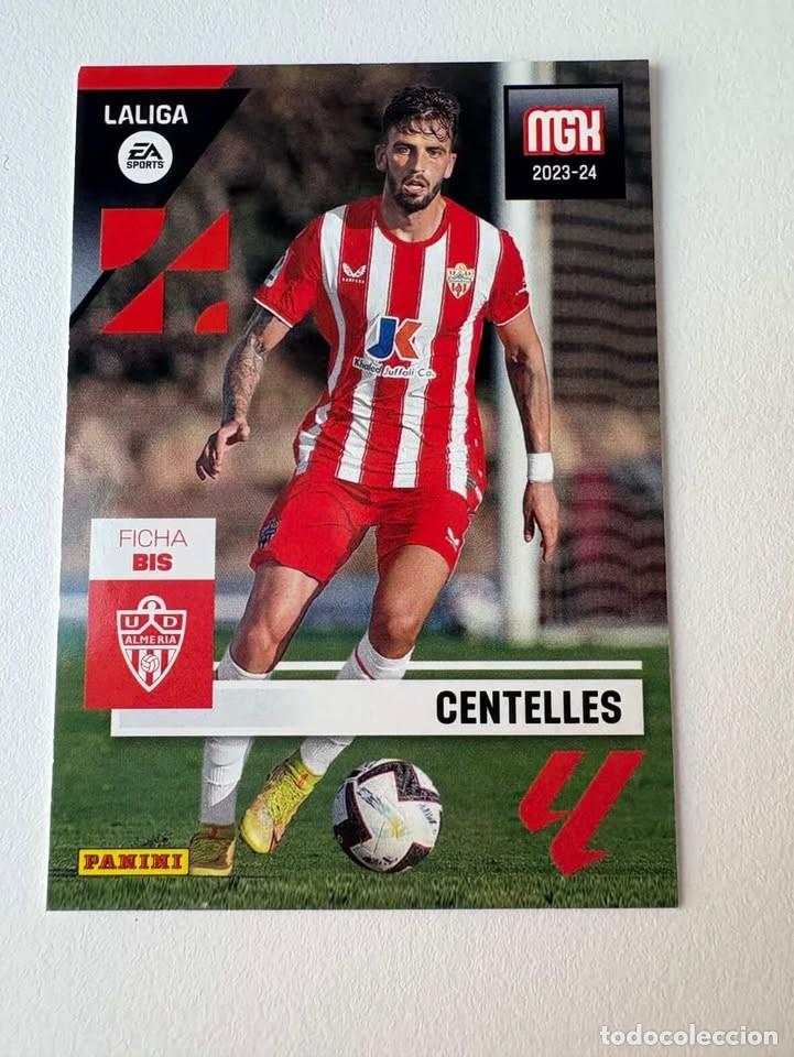 Coleccionismo deportivo: Centelles Ficha Bis Almer&iacute;a 43bis Megacracks 2023-24