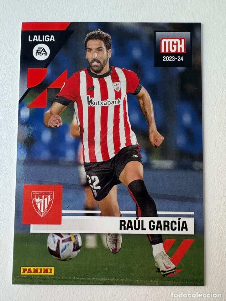 Coleccionismo deportivo: Ra&uacute;l Garc&iacute;a Athletic Club de Bilbao 68 Megacracks 2023-24