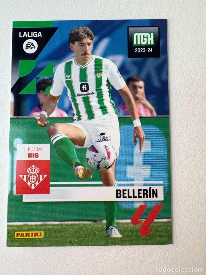 Coleccionismo deportivo: Beller&iacute;n Ficha Bis Betis 112bis Megacracks 2023-24