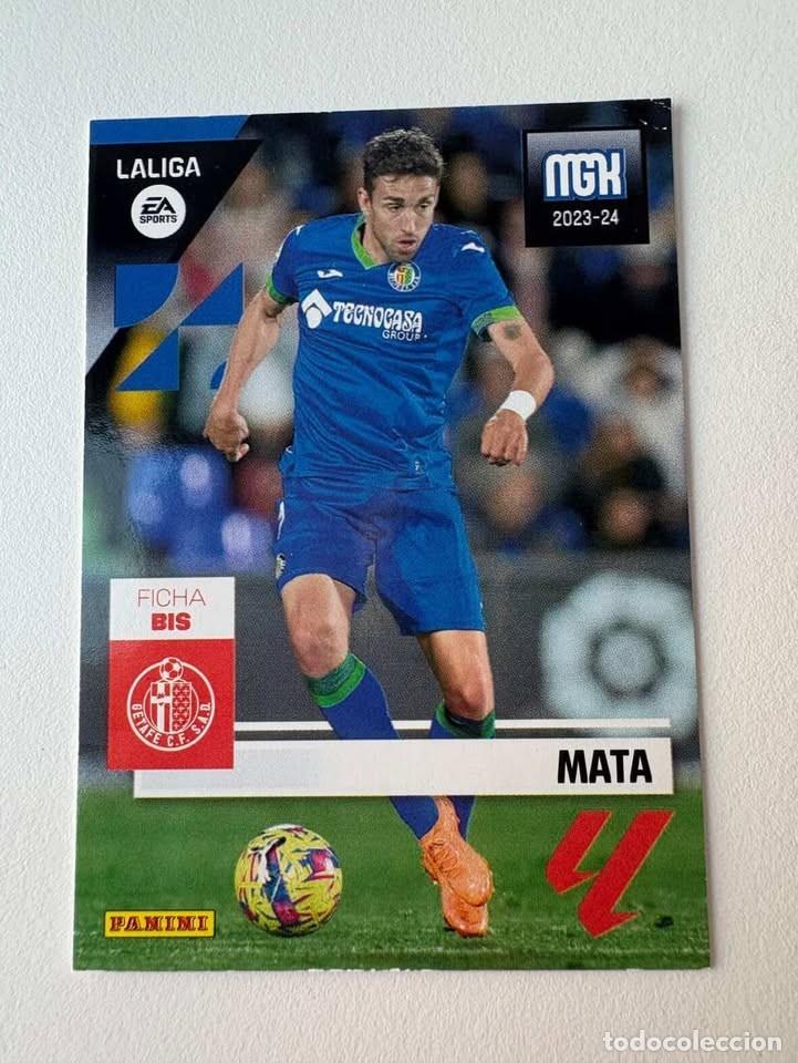 Coleccionismo deportivo: Mata Ficha Bis Getafe 176bis Megacracks 2023-24