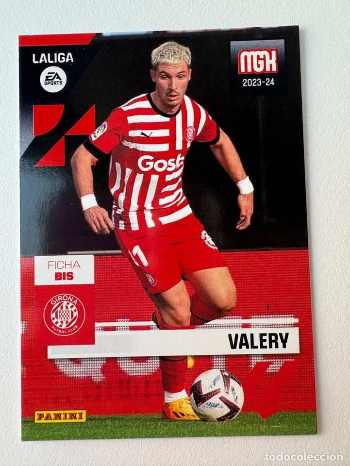 Coleccionismo deportivo: Valery Ficha Bis Girona 190bis Megacracks 2023-24