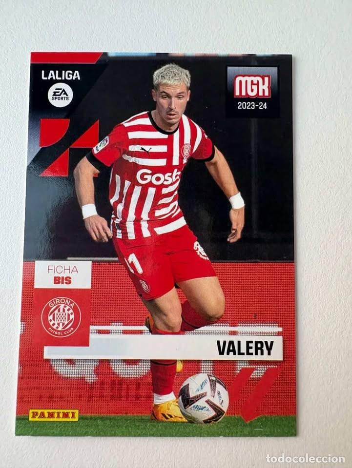 Coleccionismo deportivo: Valery Ficha Bis Girona 190bis Megacracks 2023-24