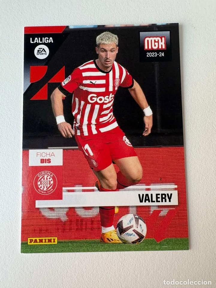 Coleccionismo deportivo: Valery Ficha Bis Girona 190bis Megacracks 2023-24