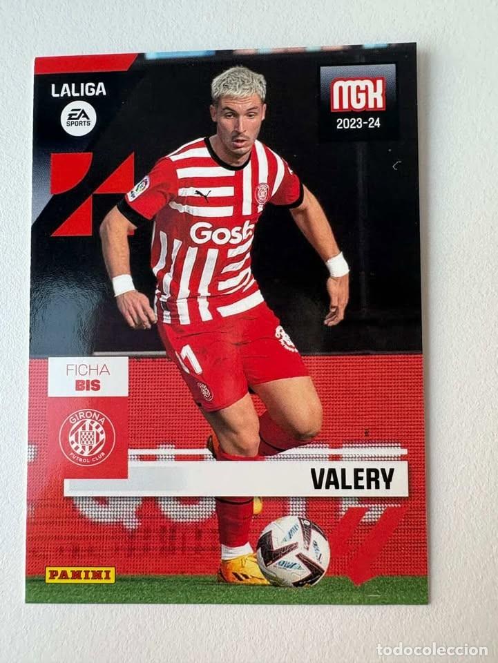 Coleccionismo deportivo: Valery Ficha Bis Girona 190bis Megacracks 2023-24