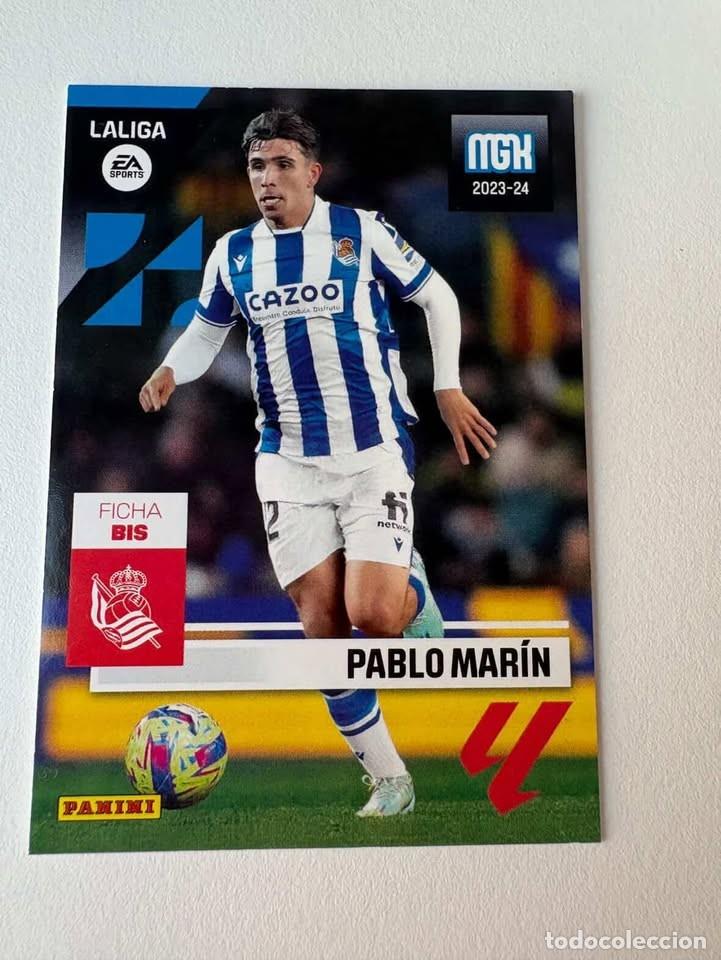 Coleccionismo deportivo: Pablo Mar&iacute;n Real Sociedad 320bis Megacracks 2023-24