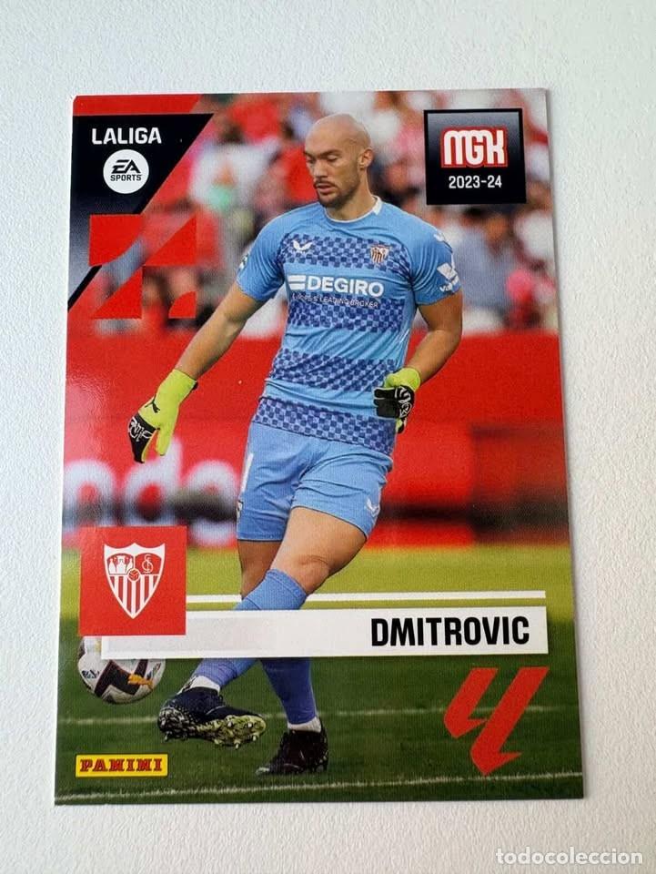 Coleccionismo deportivo: Dmitrovic Sevilla 327 Megacracks 2023-24