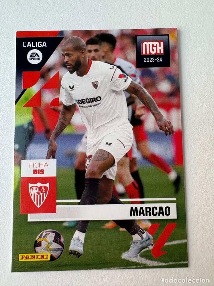 Coleccionismo deportivo: Marcao Ficha Bis Sevilla 328bis Megacracks 2023-24