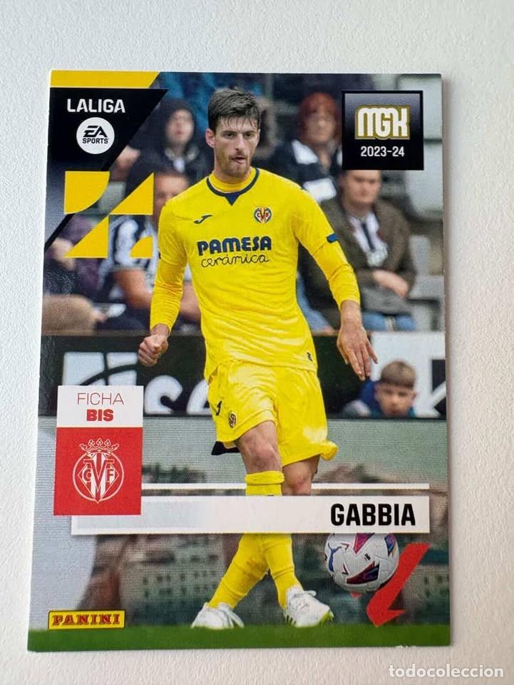 Coleccionismo deportivo: Gabbia Ficha Bis Villareal 366bis Megacracks 2023-24