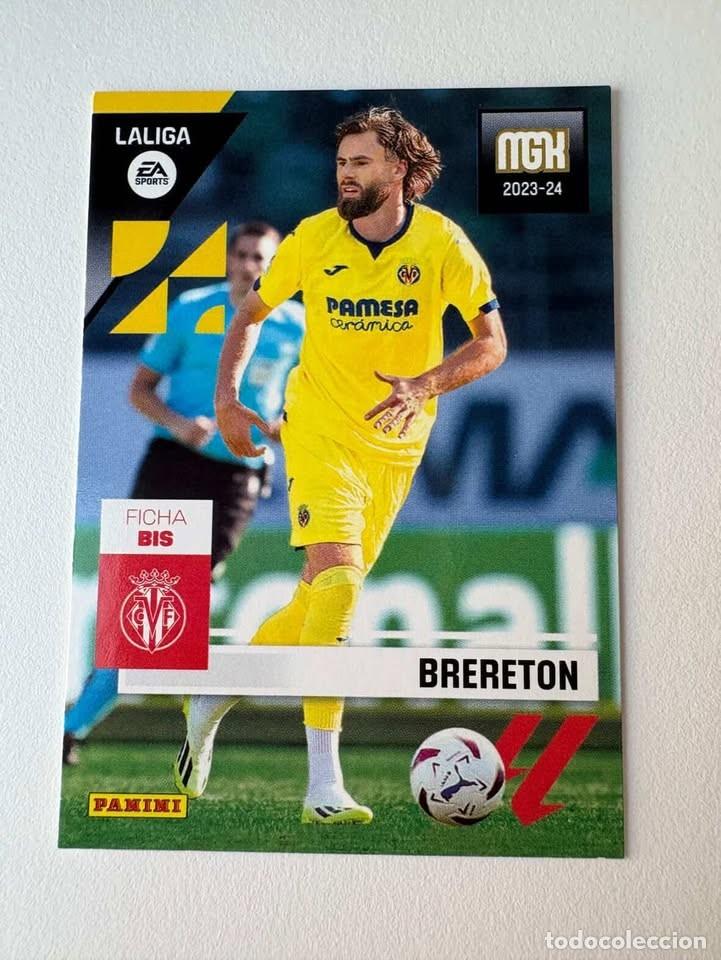 Coleccionismo deportivo: Brereton Ficha Bis Villareal 378bis Megacracks 2023-24