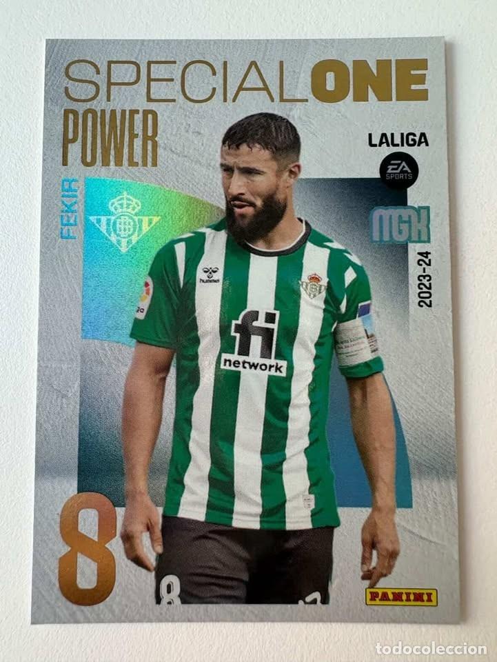 Coleccionismo deportivo: Fekir Betis Special One Power P391 Megacracks 2023-24