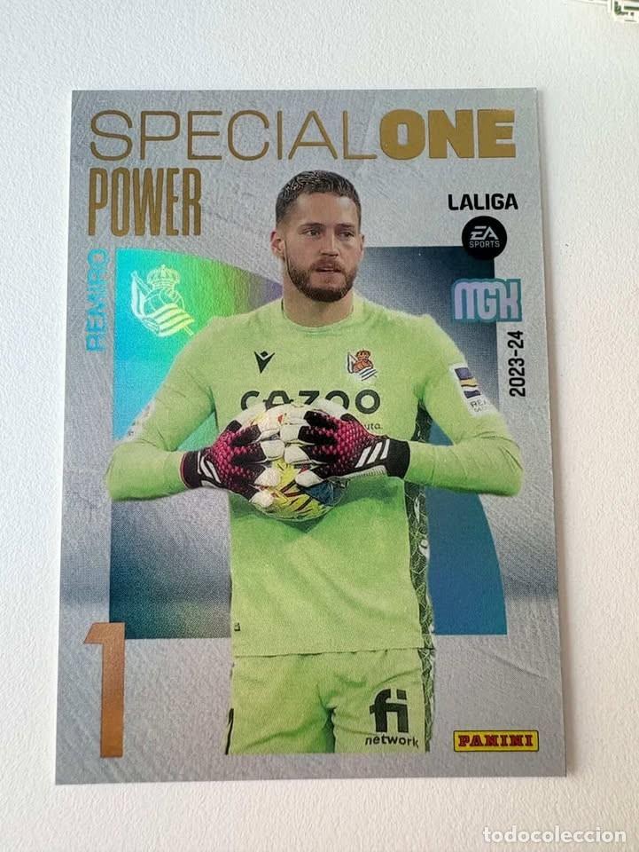 Coleccionismo deportivo: Remiro Real Sociedad Special One Power P402 Megacracks 2023-24