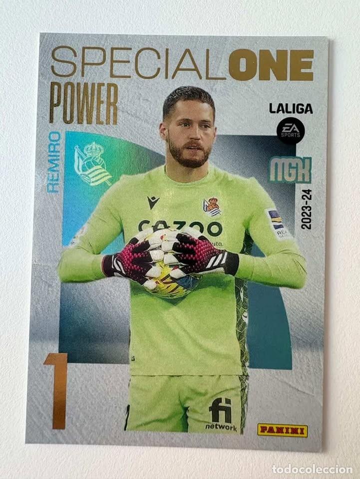 Coleccionismo deportivo: Remiro Real Sociedad Special One Power P402 Megacracks 2023-24