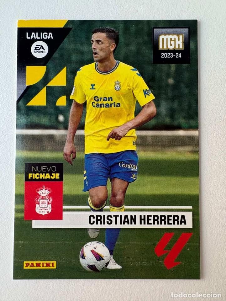 Coleccionismo deportivo: Cristian Herrera Las Palmas Nuevo Fichaje 448 Megacracks 2023-24