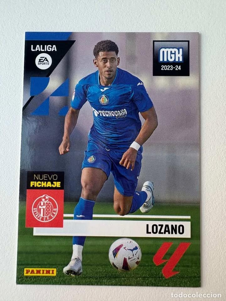 Coleccionismo deportivo: Lozano Getafe Nuevo Fichaje 453 Megacracks 2023-24