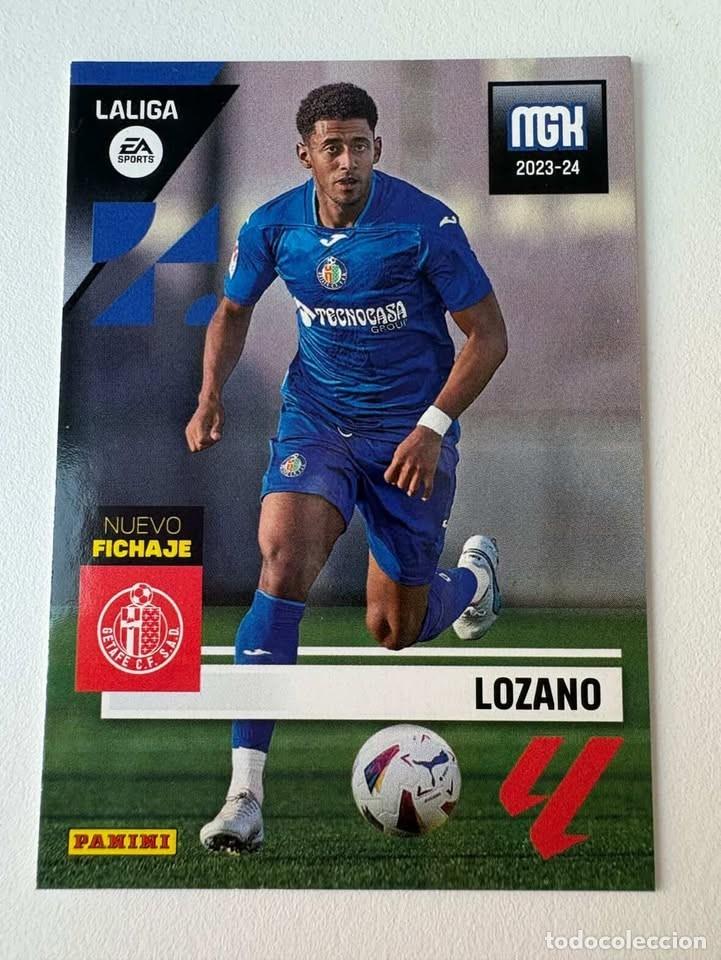 Coleccionismo deportivo: Lozano Getafe Nuevo Fichaje 453 Megacracks 2023-24