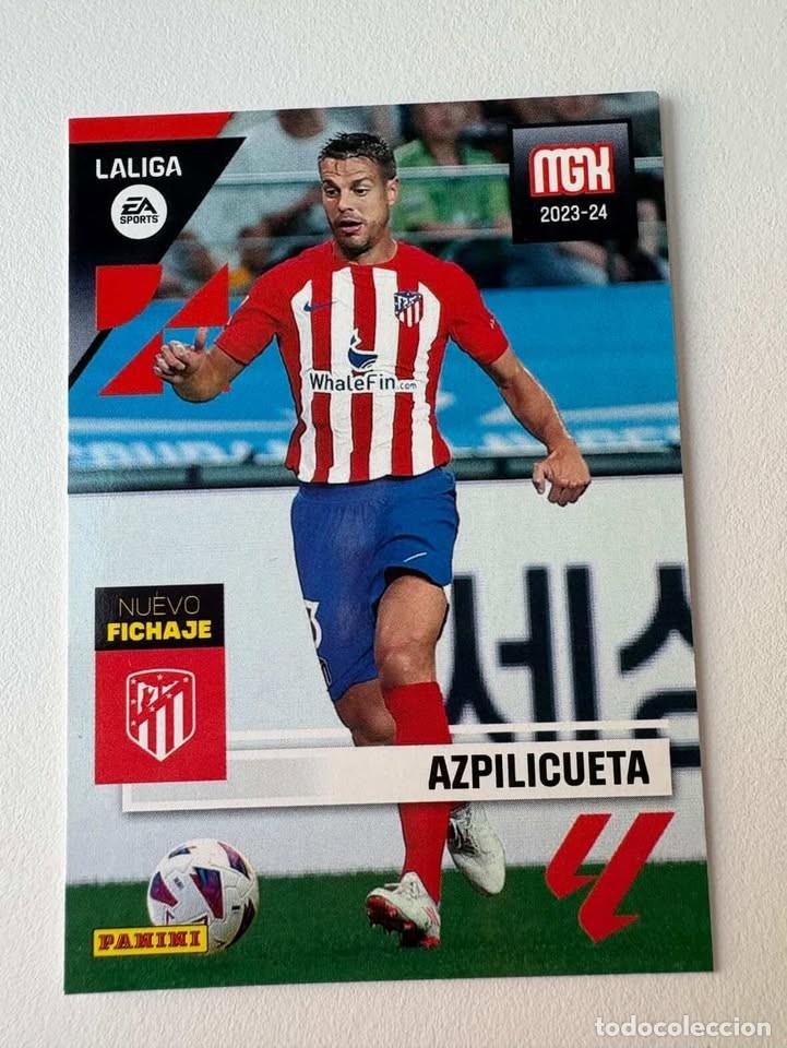Coleccionismo deportivo: Azpilicueta Atl&eacute;tico de Madrid Nuevo Fichaje 455 Megacracks 2023-24