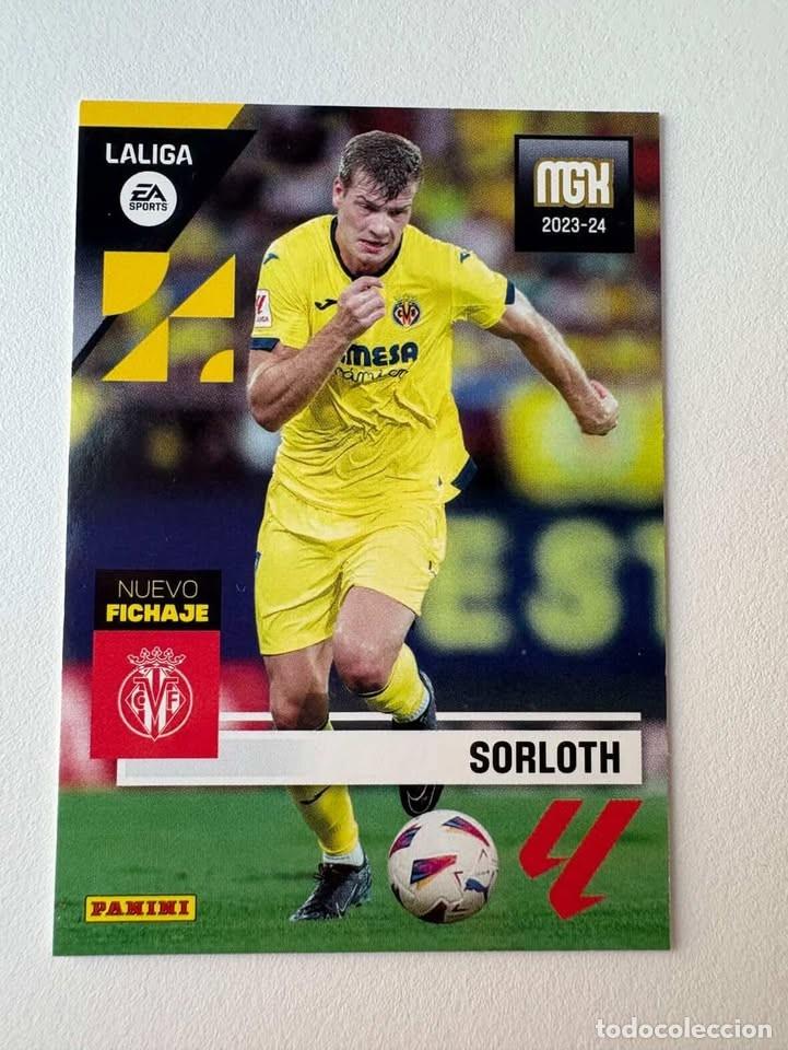 Coleccionismo deportivo: Sorloth Villareal Nuevo Fichaje 466 Megacracks 2023-24