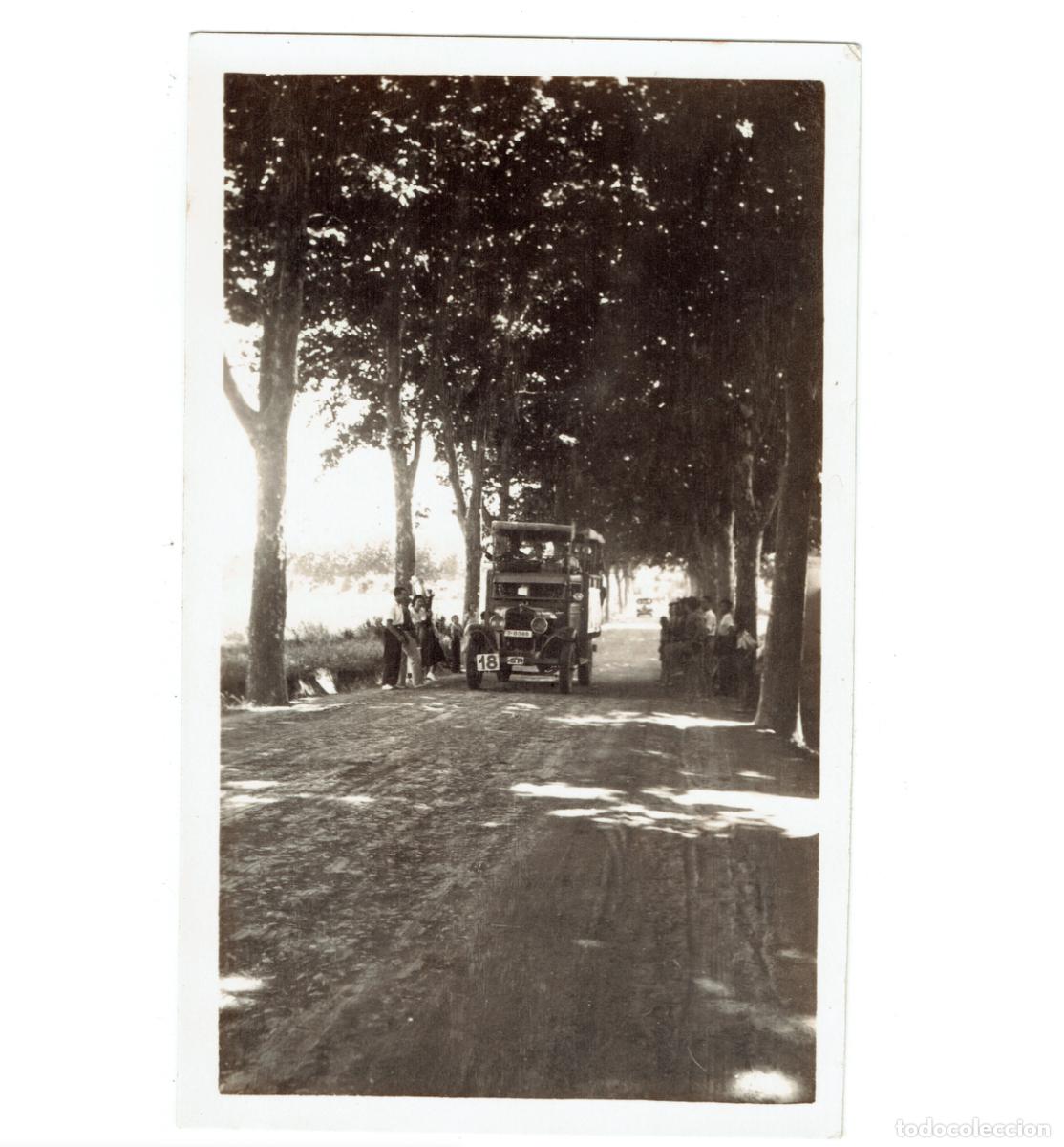 Coleccionismo deportivo: Fotografia Volta Ciclista a Catalunya &ndash; Llagostera any 1935 &ndash; Delf&iacute; Rom&agrave;