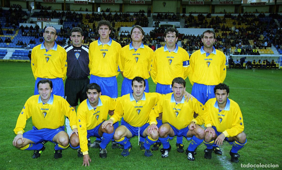 Coleccionismo deportivo: FOTO POSTAL C&Aacute;DIZ CF 1999/00