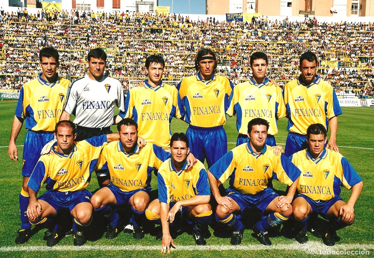 Coleccionismo deportivo: FOTO POSTAL C&Aacute;DIZ CF 2002/03