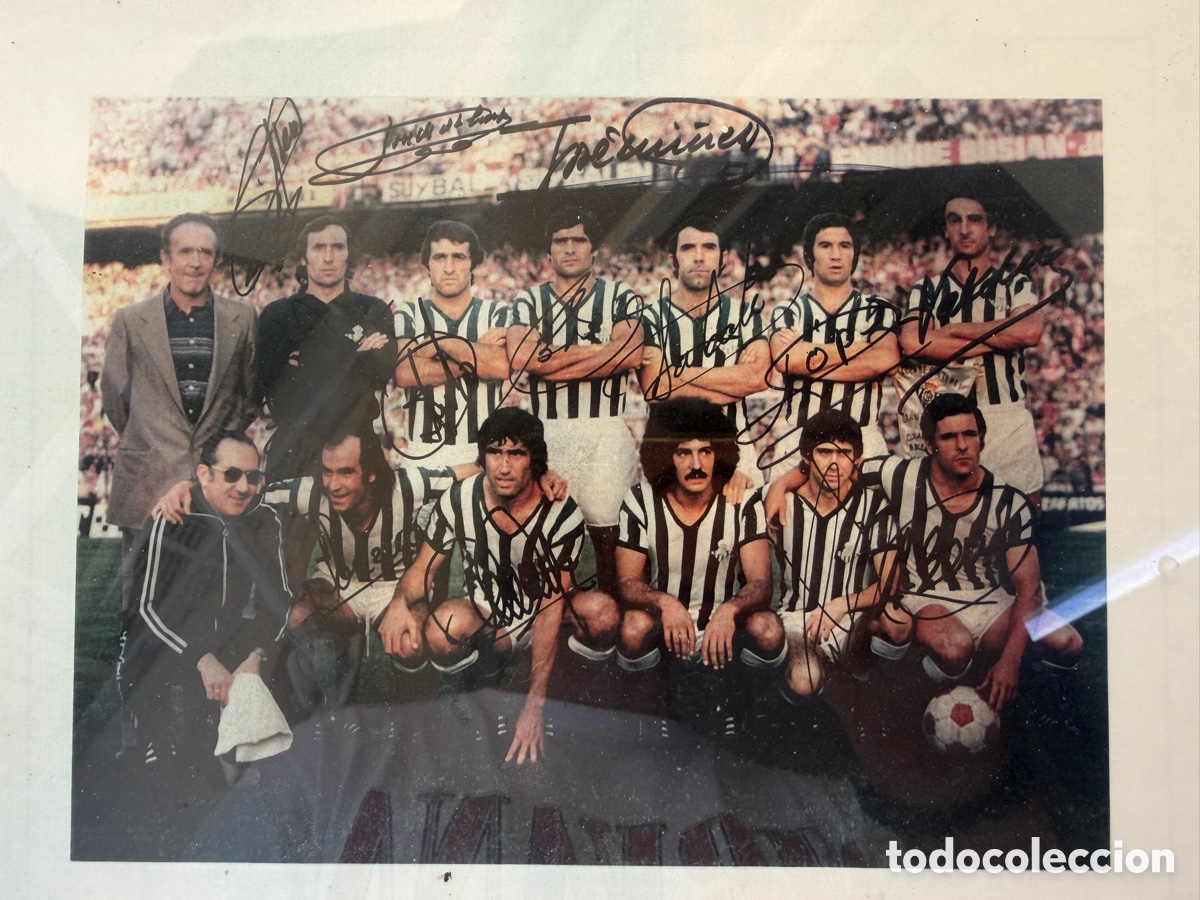 Coleccionismo deportivo: Betis 1977 a&ntilde;o que ganaron la copa del rey