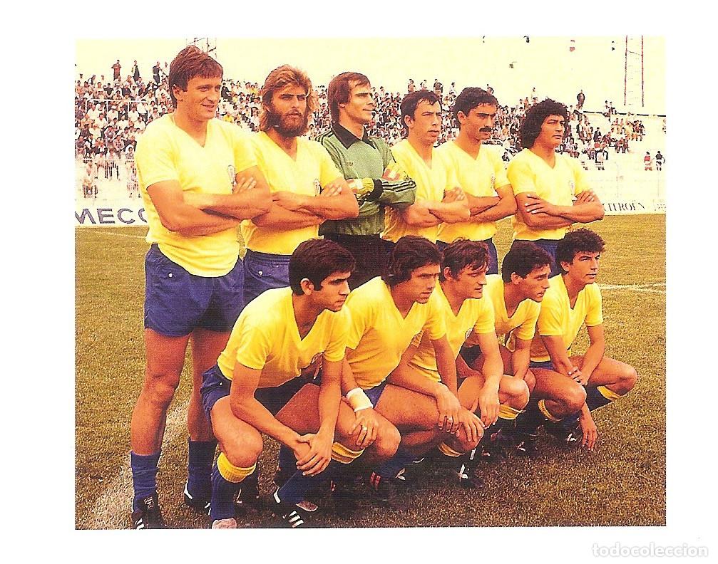 Coleccionismo deportivo: FOTO POSTAL C&Aacute;DIZ CF 1979/80