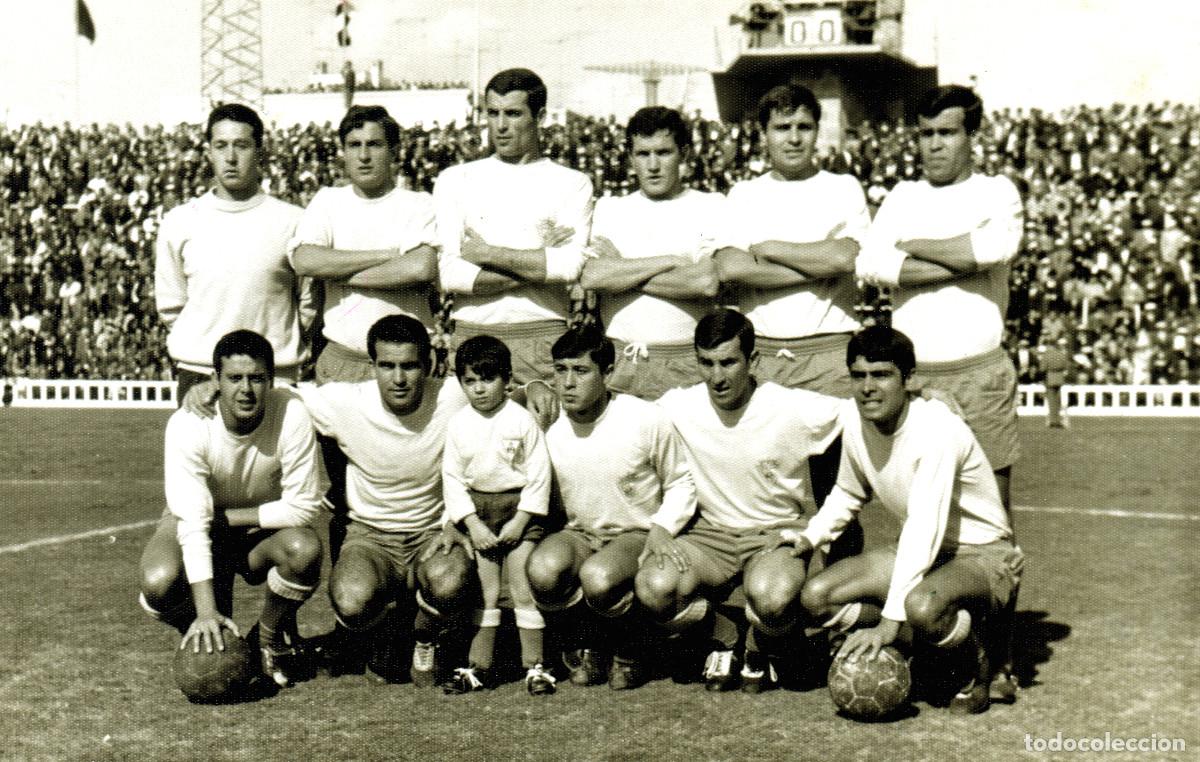Coleccionismo deportivo: FOTO POSTAL C&Aacute;DIZ CF 1966/67