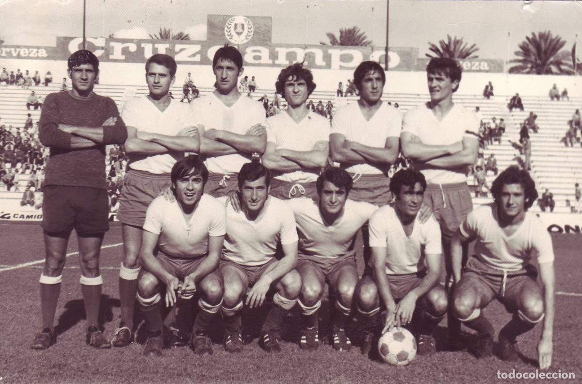 Coleccionismo deportivo: FOTO POSTAL C&Aacute;DIZ CF 1972/73