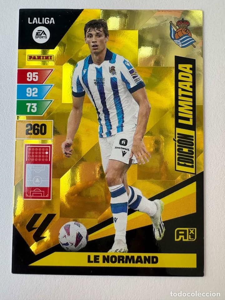 Coleccionismo deportivo: Le Normand Real Sociedad Edici&oacute;n Limitada Adrenalyn 2023-24