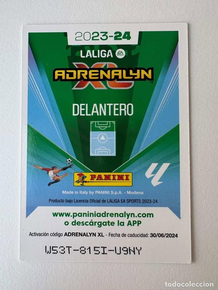 Coleccionismo deportivo: Raphinha Bar&ccedil;a Edici&oacute;n Limitada Adrenalyn 2023-24 - Foto 2