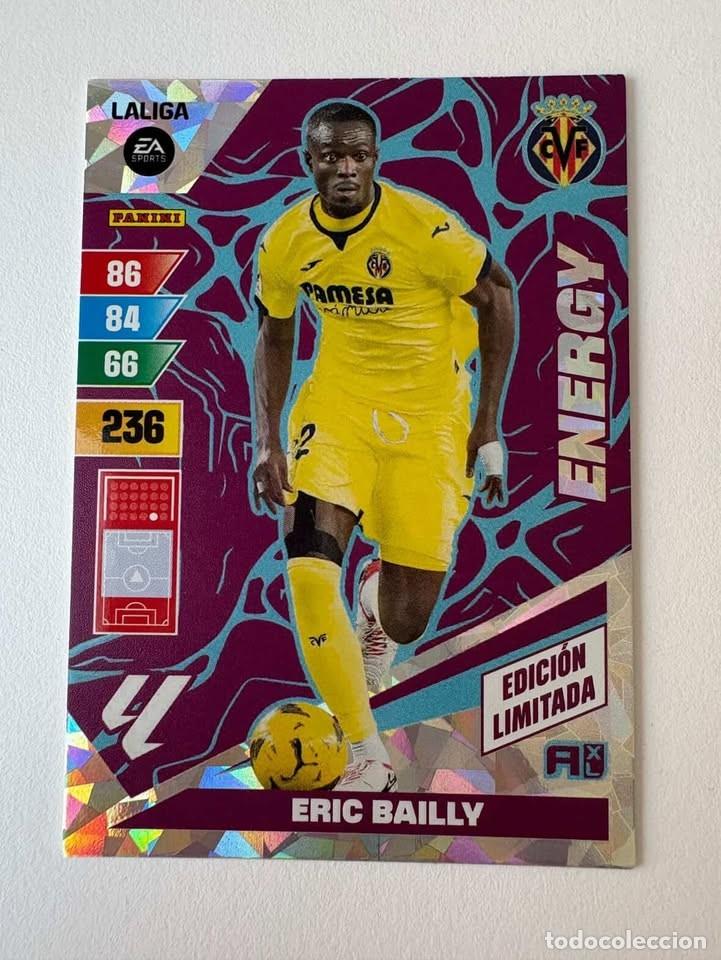 Coleccionismo deportivo: Eric Bailly Villareal Energy Edici&oacute;n Limitada Adrenalyn 2023-24