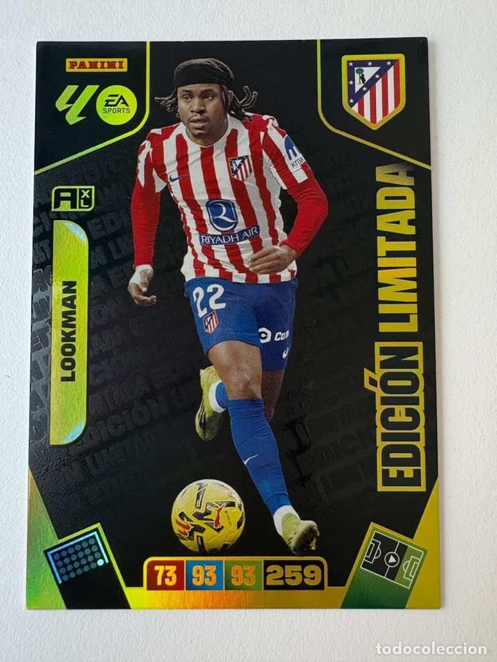 Coleccionismo deportivo: Lookman Atl&eacute;tico De Madrid Edici&oacute;n Limitada Adrenalyn 2025-26