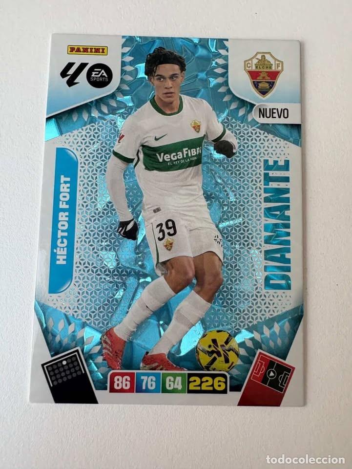 Coleccionismo deportivo: Hector Fort Elche Diamante Edici&oacute;n Limitada Adrenalyn 2025-26